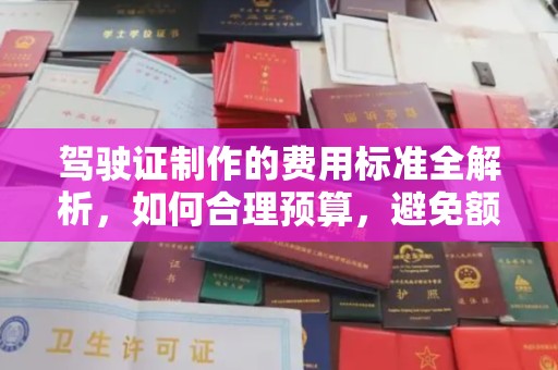 嘉祥驾驶证制作的费用标准全解析，如何合理预算，避免额外支出
